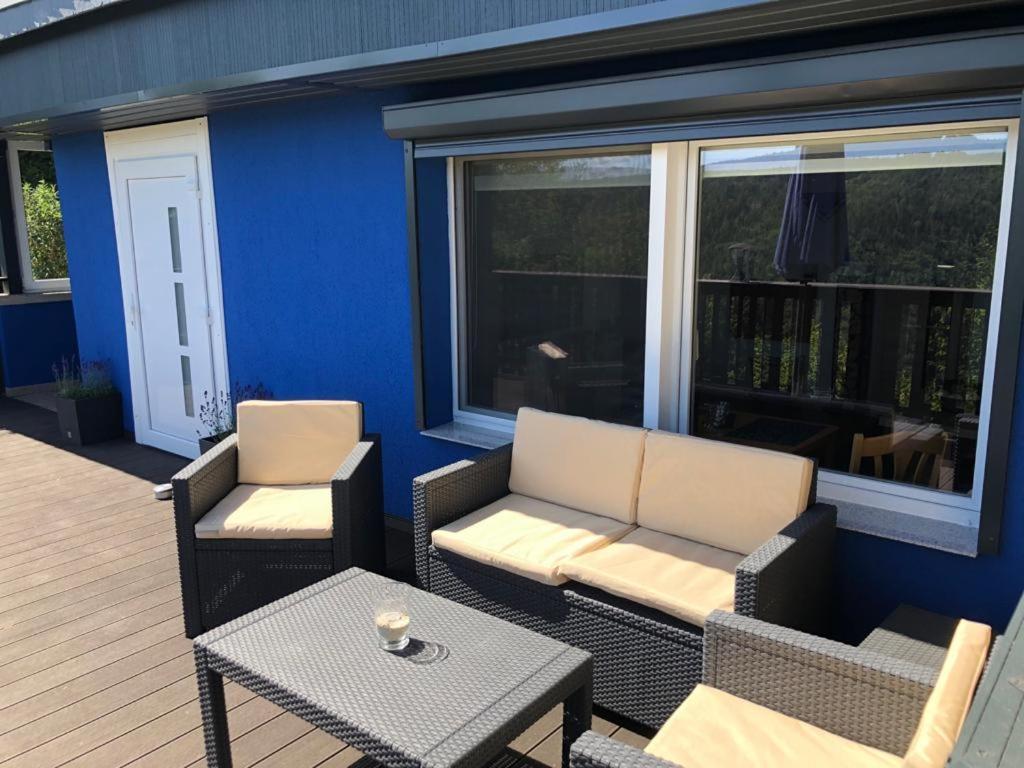 Bungalow Schwarzatalblick In Bad Blankenburg Ortsteil Boehlscheiben エクステリア 写真