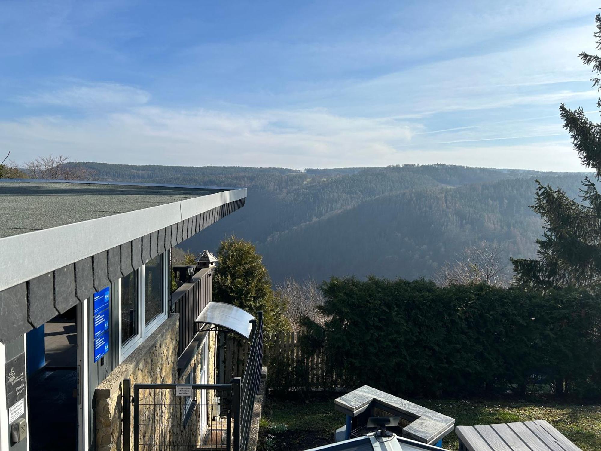 Bungalow Schwarzatalblick In Bad Blankenburg Ortsteil Boehlscheiben エクステリア 写真